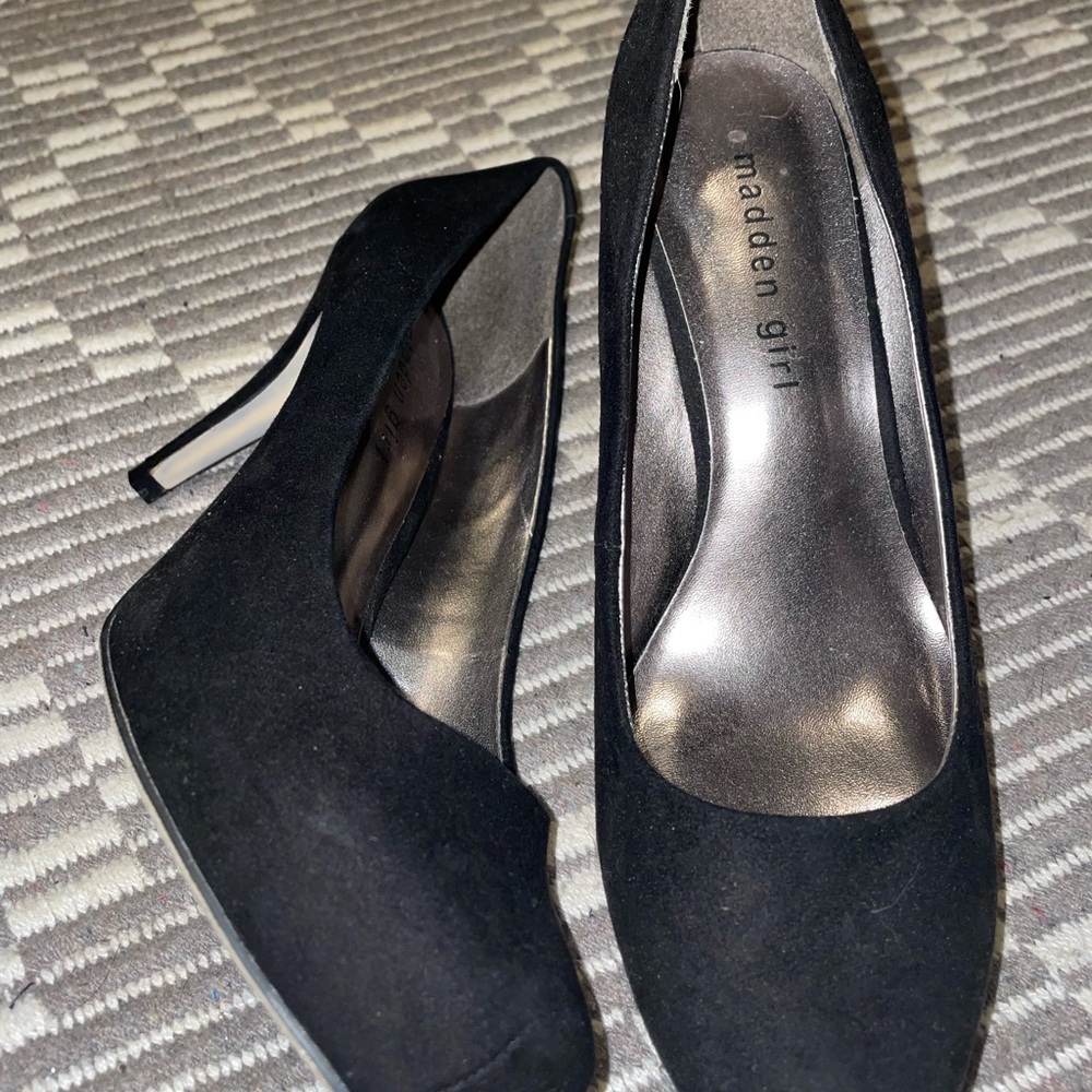 Madden Girl black heels